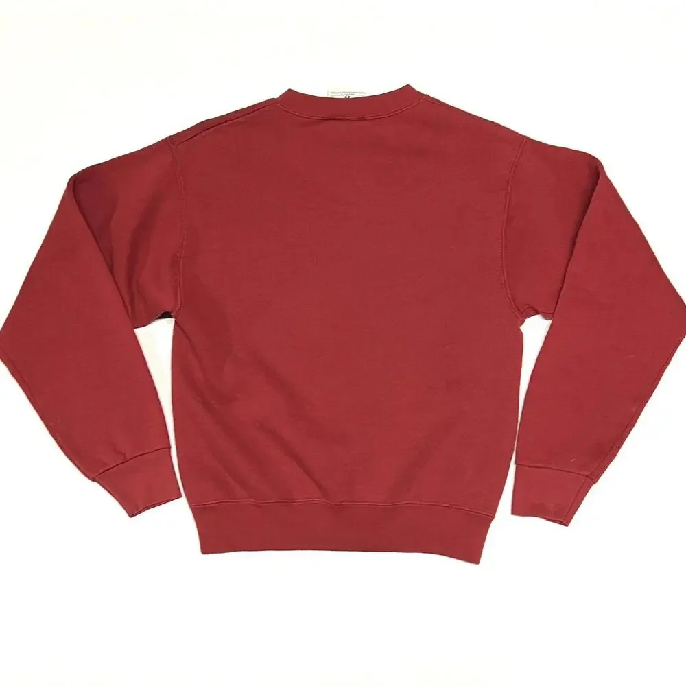 VTG San Francisco 49ers Crewneck Sweatshirt Fits Womens Sz S-M Distressed LEE - Picture 8 of 8